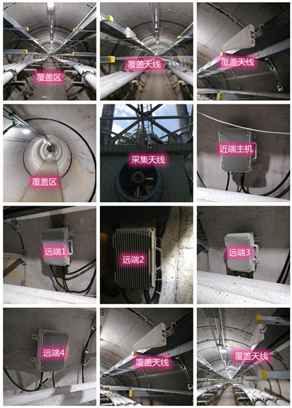  田家庵电力管廊覆盖天线方案案例